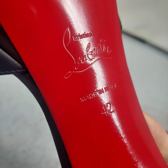 Christian Louboutin Black Sandaloo Platform Sandal - Picture 4 of 14